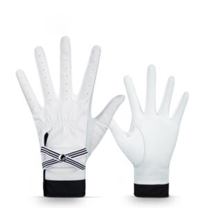 Sheepskin Velcro Leather Golf Gloves