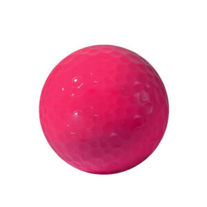 Pink High Visibility Multi-Layer Golf Ball