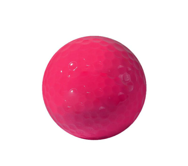 Pink High Visibility Multi-Layer Golf Ball
