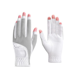 Breathable Sun Protection Golf Fingerless Gloves